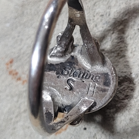 Sterling Silver Turquoise Ring. #1 - Picture 4 of 6